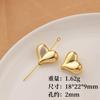Accesorios para Colgar DIY de Lazo de Amor Multiespecificación Versátil Simple Accesorios Colgantes de Cuentas con Forma de Plástico CCB