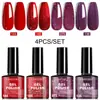 Set de Esmalte en Gel para Uñas Limegirl Set Completo de 4 Colores Nuevo Esmalte en Gel para Manicura Set de Esmalte en Gel para Manicura Barbie