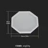 Posavasos para mesa de centro piedra de expansión de yeso porta incienso molde de silicona posavasos para copa de vino tinto caja de almacenamiento molde de resina epoxi