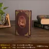 Caixa Criativa em Formato de Livro Decoração de Estante de Livros para Casa Caixa de Armazenamento de Livros Falsos Retrô Ornamento de Livro Antigo Fotografia Europeia Outros