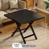 Mesa de Comedor Plegable para Uso Doméstico, Mesa Pequeña para Apartamento, Mesa Plegable Sencilla para Casa de Alquiler, Mesa Pequeña Portátil para Exteriores, Mesa Cuadrada de Comedor