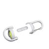 Mini Lâmpada Multifuncional Chaveiro Lanterna Popular Recarregável por USB Portátil Luz de Emergência para Exterior À Prova d'Água Super Holofote