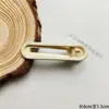 Pinza Redonda de Pato de Doble Punta Brillante de 6 cm, Pinza para el Cabello de Alta Calidad en Colores Macarrón, Pinza Lateral, Pinza para Flequillo, Accesorio de Pinza Base para Manualidades
