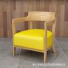 Mesa y silla combinadas para tienda de té con leche, tienda de postres, libros, bar, sillas, oficina de ventas, negociación, recepción, ocio, cafetería, sofá de madera maciza.