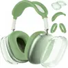 Adequado para Fones de Ouvido Over-Ear AirPods Max, Capa Transparente para Fones de Ouvido, Silicone Macio Transparente com Glitter para Fones de Ouvido Apple