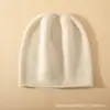 Nuevos Sombreros 100% Cachemir de Otoño e Invierno para Hombres y Mujeres, Suaves y Cálidos, Sencillos, Elegantes, Modernos, Versátiles y Casuales