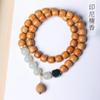 Sândalo da Indonésia contas antigas DIY pulseira de provérbios especificações 7 x 8 joias masculinas e femininas contas decorativas fabricantes atacado