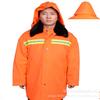 Ventas Directas de Fábrica 2024 Chaquetas y Pantalones Acolchados de Algodón para Obras Viales, Abrigos de Algodón y Seda, Chaquetas para Trabajadores de Limpieza, Ropa Gruesa y Cálida con Capucha