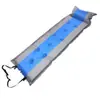 Venta al por mayor de fábrica alfombra inflable automática para exteriores tienda de campaña alfombrilla para dormir 9 puntos individual gruesa empalmable alfombrilla a prueba de humedad