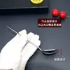 Cuchara Brillante Fuerte para Adultos de Acero Inoxidable para Aceite con Mango Largo Cuchara para Sopa Cuchara Doméstica para Sopa y Ramen