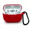 Adecuado para Airpodspropro Cubierta Protectora de Silicona Cubierta para Auriculares Auriculares Bluetooth Apple Color Puro Mate Inalámbricos