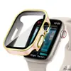 Adecuado para applewatch Funda Protectora de Película Borde Recto Funda para Reloj Funda para Apple Watch s9 Película Pieza Única s8 Funda Impermeable