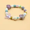 Venta al por mayor del fabricante Pulsera de Cerámica de Estilo Chino Nuevo de Nicho Pulsera Magnética de Perlas de Estrella de Mar Pulsera para Niños Joyería Retro de Estilo Nacional Venta al por mayor