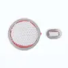 Adecuado para Geely 24 Galaxy E5 Cubierta de Bocina para Volante Panel Decorativo Mínimo de Acero Inoxidable Suministros para Automóvil