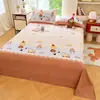 2026 Novo Modelo Classe A Algodão Nuvem Desenho Animado Lençol de Cama Oversized, Amigo da Pele, Estilo Quatro Estações para Dormitório, Colcha de Cama de Cobertura Total 1,5m