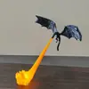 Encaixe de Livros Chama de Dragão Impresso em 3D, um ornamento decorativo de prateleira, um novo produto para vendas transfronteiriças