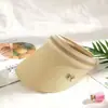 Sombrero de Paja con Parte Superior Abierta Gorra de Pato para Mujer Verano Viajes Exterior Sol Playa Ocio Versátil Sombrero de Protección Solar Venta al por Mayor