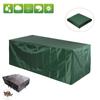 Capa Verde para Móveis de Exterior Capa Impermeável para Jardim Capa à Prova de Chuva Neve Poeira Transfronteiriça Capa Quadrada de Tecido Oxford para Mesa e Cadeira