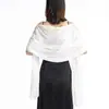 Bens de Qualidade Transfronteiriços Venda Quente Xale de Jantar Europeu e Americano Vestido de Noiva Madrinha Cheongsam Lenço de Festa Xale Dupla Face Feminino