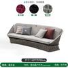 Sofá de exterior, patio, villa, balcón, silla de ratán, mesa de centro, muebles combinados, jardín exterior, impermeable, protector solar, ratán, ocio