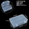 En stock venta al por mayor caja de embalaje de plástico de una pieza tipo flip de material PP caja de almacenamiento de piezas caja de herramientas para ferretería fabricante