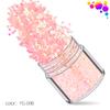 Cross-border Pearl Color Hexágono 1mm 12 Cor Nail Art Sequin Set Matte Pearlescent Nail Art Joias Drill Nail Sticker