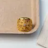 Nuevo Anillo de Estrella de Seis Puntas con Circonita Microincrustada de Diseño Exclusivo para Mujer, Simple y Versátil, Anillo de Banda Ancha Ajustable para Mujer