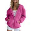 Comercio Exterior Transfronterizo Amazon Aliexpress Sudadera con Capucha Chaqueta Sudadera Casual con Cordón Cremallera Sudadera con Capucha con Bolsillo