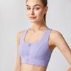 Lahn Sutiã Esportivo Bojo Grande Feminino Push-Up Plástico Bolha Alta Resistência Anti-Flacidez 100kg Zíper Sutiã de Yoga