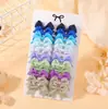 Conjunto Europeu e Americano Mais Vendido de Presilhas de Cabelo com Laço para Crianças Mini Presilha de Cabelo de Bebê Cor Pura Menina Simples Presilha Lateral 325