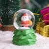 Árbol de Navidad Creativo Decoración de Escritorio de Oficina Tamaño Pequeño Bola de Cristal Luminosa Enviar Niños Regalos de Navidad Venta al por Mayor