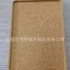 Bandeja Cuadrada de Corcho con Partículas Mediano-Gruesas, Bandeja de Partículas Mediano-Finas, Varias Formas, Caja de Empaque Interior