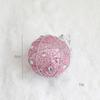 Esfera Rosa de Navidad Bola de Burbujas Decoración para Árbol de Navidad Colgante de Navidad Decoraciones Navideñas DIY Estrella para la Punta del Árbol Colgante