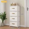 Armário de Armazenamento Simples Exclusivo para Comércio Exterior Tipo Gaveta Prateleira de Chão em Camadas Tubo Galvanizado Armário de Armazenamento de Utensílios Domésticos Atacado