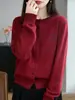 Cardigã Bordado Doce Estilo Coreano Feminino Primavera Outono Novo Casaco Suéter Casual Manga Longa Tricô Top Feminino Tendência