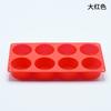 Molde cilíndrico de silicone de 8 peças criativo redondo diy molde artesanal para sabão Molde de epóxi cristal Mousse bolo molde