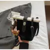 Bolso de Moda de Invierno 2025 para Mujer, Bolso Cubo Retro de Nicho, Bolso de Hombro Cruzado Versátil de Gama Alta para el Trabajo