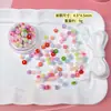 Venta Caliente Transfronteriza Arte de Uñas Lentejuelas de Fresa Frutas de Dibujos Animados Flores Mariposas Uñas Portátiles Set de Aretes Caja Accesorios Mayoreo