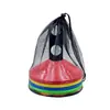 Logo Disco Futebol Treino Logo Disco Marcador de Obstáculos Cone Equipamento de Treino de Basquete Equipamento Marcador Disco Boca Redonda