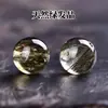 Turmalina Hielo Natural Cristal Verde Cuentas Sueltas DIY Pulsera Colgante Multi-Gema Hecha a Mano Cuenta Individual de Cristal Cuenta Redonda