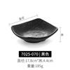 Melamina Comercial Mesa para Fondue Vajilla Plato Sazonador Plástico Imitación Porcelana Restaurante Plato Cuadrado Plato para Salsa Plato Frío Plato para Snacks Plato