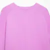 Venta al por mayor de ropa de mujer transfronteriza Primavera 2026 Nuevo estilo europeo y americano Suéter de punto suelto de color liso con cuello redondo para mujer