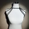 Cadena Corporal Sexy de Chica Caliente Transfronteriza Europea y Americana Cadena para la Cintura Desfile de Moda para Mujer Cadena de Hombro de Perla Artificial Cadena de Sujetador Decorativa Cadena para Ropa