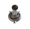 Bombilla halógena de cuarzo cian brillante H4 para faros delanteros de coche, 12 V, 100 W, H4P43T