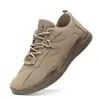 Nuevos zapatos de hombre de alta gama 2026 nuevo otoño malla transpirable cómodos modernos deportes al aire libre ligeros casuales