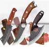 Combinação transfronteiriça de sucesso de três peças atacado faca de desossar forjada faca de carne manual churrasco carne assada cordeiro faca de exterior