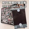 Adesivos de Fixação para Painel de Feltro de Parede de Fotos para Polaroid e Miçangas Perler, Adesivos de Gancho Único de Velcro Redondos, Adesivo Forte, Não Danificam Fotos