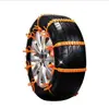 Cadena de Amarre Antideslizante de Plástico para Coche, Amarre Antideslizante Multifuncional para Escape en Nieve y Barro, Neumático Universal Todoterreno