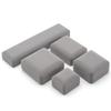 Caja de franela para anillos, colgantes, collares, pulseras, pendientes y anillos.