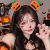 2026 Nuevos Accesorios para Fiesta Estilo Oscuro Diadema Transfronteriza Adulto Diadema Divertida Halloween Pinza para el Cabello de Calavera para Mujeres